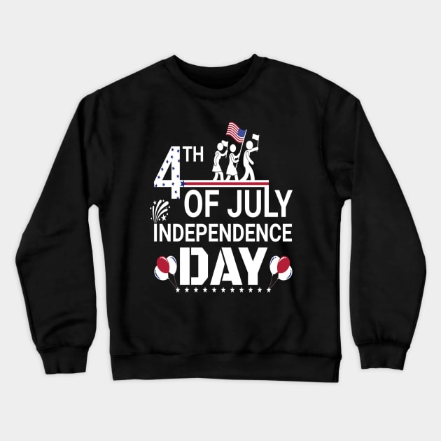 4th day of July. Crewneck Sweatshirt by omnia34